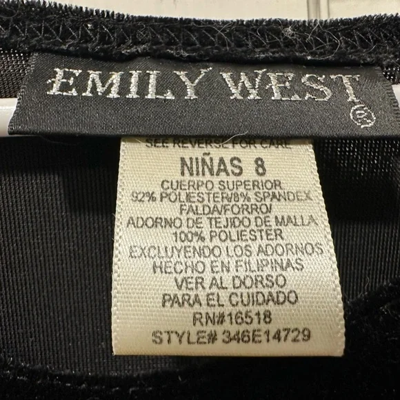 Kids Special Occasion Dress - Perfect for Christmas! Size 8 - Picture 6 of 6